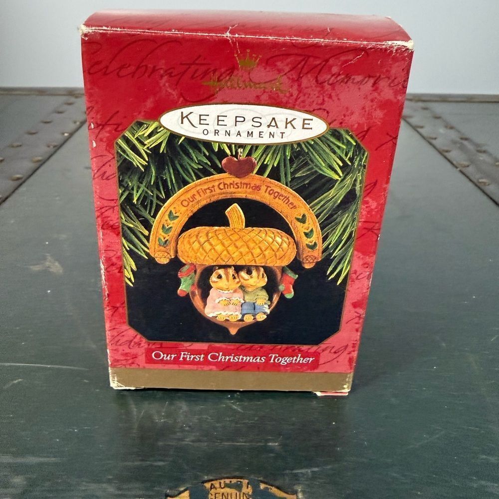 1997 Hallmark Keepsake Christmas Ornament - Our First Christmas Together